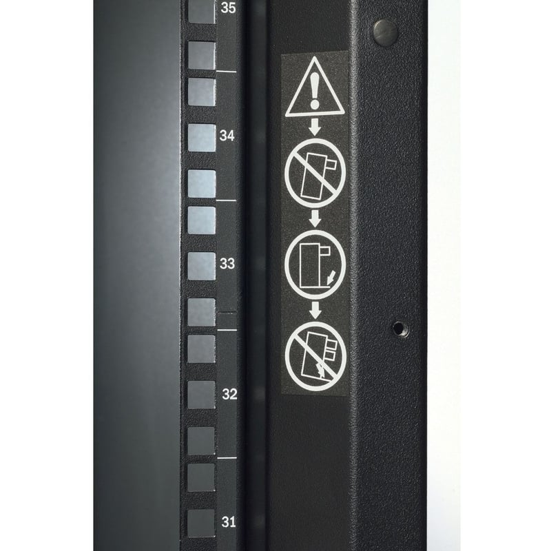 APC by Schneider Electric Rack NetShelter SX 42U 600mm Wide x 1200mm Deep Enclosure with Sides Black - Thumbnail 4
