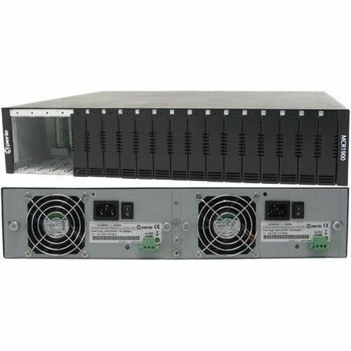 Perle MCR1900-DAC Media Converter Chassis - Thumbnail 1
