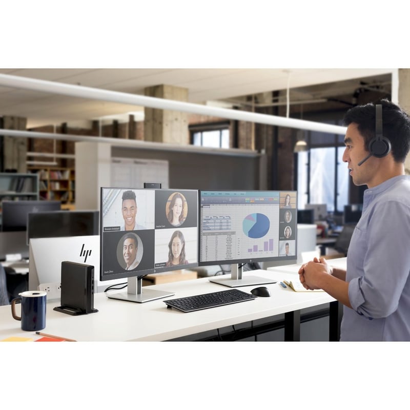 HP EliteOne 800 G6 All-in-One Computer - Intel Core i5 10th Gen i5-10500 Hexa-core (6 Core) - 16 GB RAM DDR4 SDRAM - 256 GB SSD - 23.8" Full HD 1920 x 1080