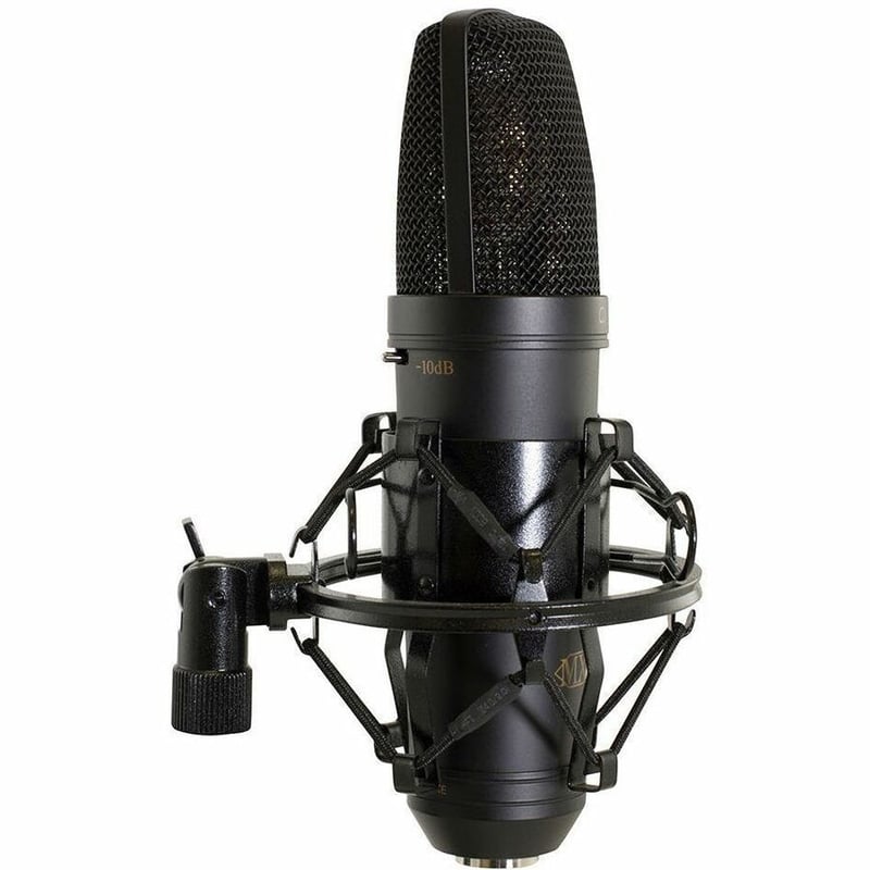 MXL Microphones 2003A Condenser Microphone for Acoustic Instrument, Guitar, Studio - Black - Thumbnail 4