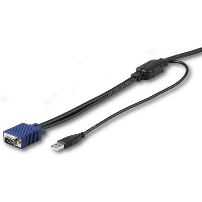 StarTech.com 10 ft. (3 m) USB KVM Cable for StarTech.com Rackmount Consoles - VGA and USB KVM Console Cable (RKCONSUV10) - Thumbnail 3