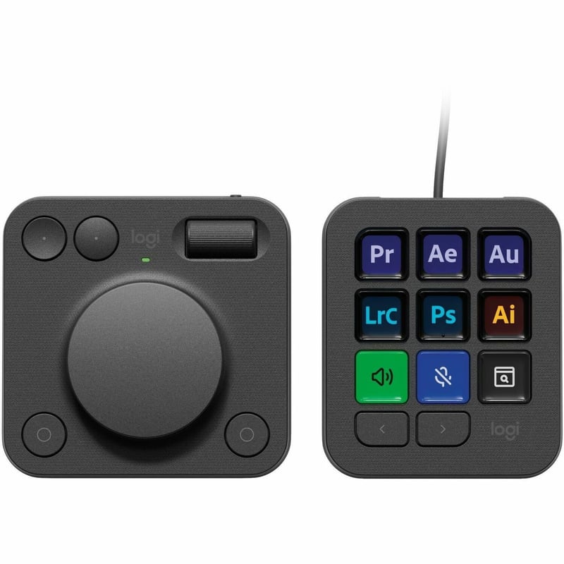 MX CREATIVE CONSOLE KEYBOARD GRAPHITE - Thumbnail 1