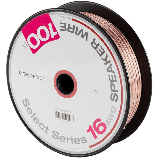 SELECT SERIES 16AWG SPEAKER WIRE_ 100FT - Thumbnail 1