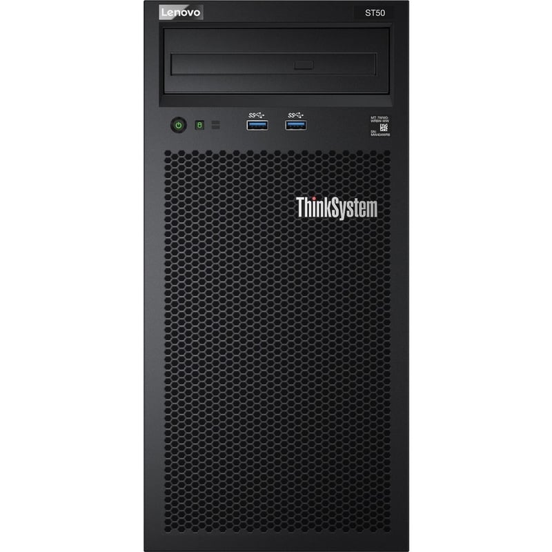 Lenovo ThinkSystem ST50 7Y48A02ENA 4U Tower Server - 1 Xeon E-2246G 3.60 GHz - 8 GB RAM - Serial ATA/600 Controller - Thumbnail 5