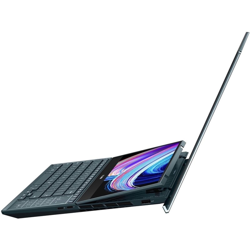 Asus ZenBook Pro Duo 15 OLED UX582 UX582ZM-XS96T 15.6" Touchscreen Notebook - 4K UHD - Intel Core i9 12th Gen i9-12900H - 32 GB - 1 TB SSD - Celestial Blue