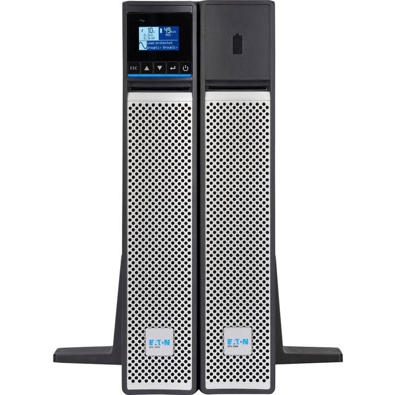 Eaton 5PX G2 1000VA 1000W 120V Line-Interactive UPS - 8 NEMA 5-15R Outlets, Cybersecure Network Card Option, Extended Run, 2U Rack/Tower - Thumbnail 3