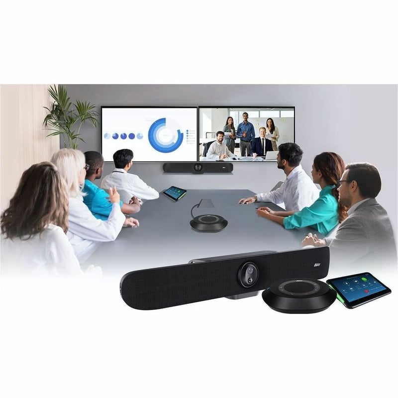 AVER VB370A APPLIANCE VIDEO BAR WITH ANDROID OS ZOOM - Thumbnail 3