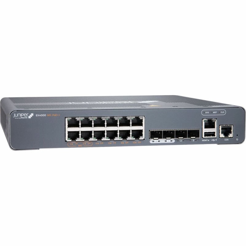 EX4000 12P MULTI-GIG WITH 4X 100M/1G/2.5GBASET 8X 10/100/1000BAS - Thumbnail 1