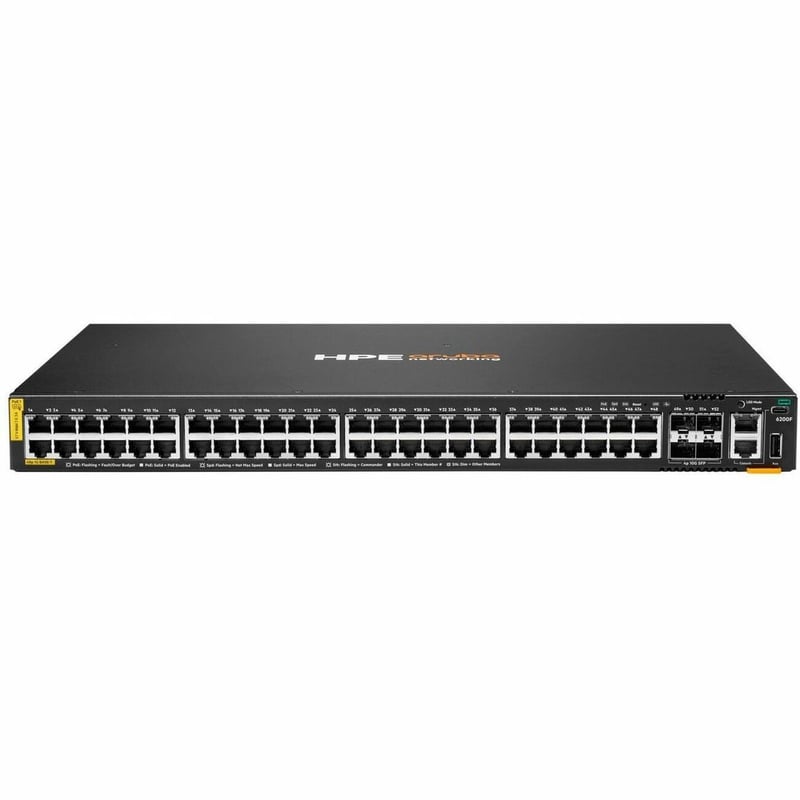 HPE ANW 6200F 48G C4 4SFP+370W SW PDU PL-WB - Thumbnail 1