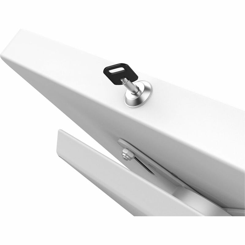 CTA Digital Premium Large Locking Floor Stand Kiosk (White) - Thumbnail 4