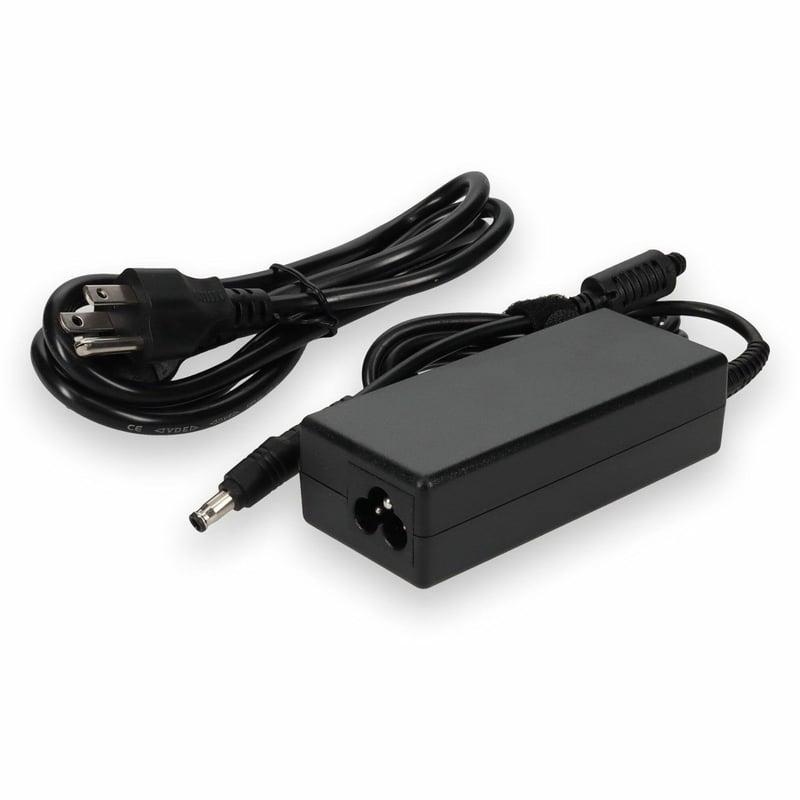 AddOn 6ft Samsung AD-6019R Compatible 60W 19V at 3.16A Black 5.5 mm x 3.0 mm Laptop Power Adapter and Cable - Thumbnail 1