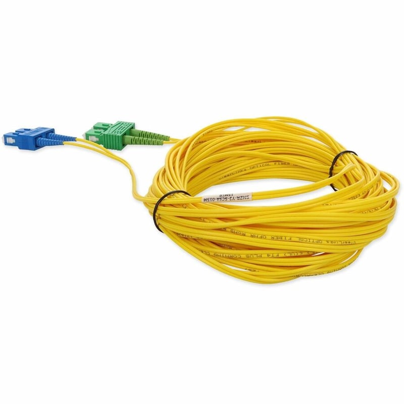 AddOn ADD-ASC-SC-15M9SMF Fiber Optic Duplex Network Patch Cable - Thumbnail 3