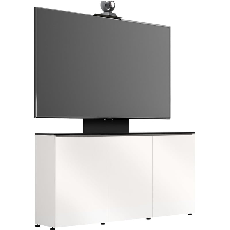 Salamander Designs 3-Bay with Single Monitor, Low-Profile Wall Cabinet - Thumbnail 1