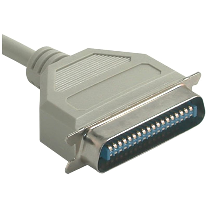 10FT DB25 MALE TO CENTRONICS 36 MALE PARALLEL PRINTER CABLE - Thumbnail 2