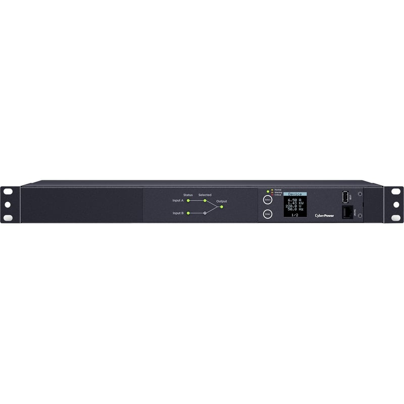 CyberPower Metered ATS PDU PDU24006 10-Outlets PDU - Thumbnail 1