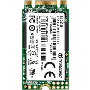 Transcend MTS552T2 512 GB Solid State Drive - M.2 2242 Internal - SATA (SATA/600)