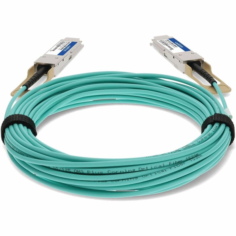 AddOn Arista Networks&reg; AOC-Q-Q-100G-12M Compatible TAA Compliant 100GBase-AOC QSFP28 to QSFP28 Direct Attach Cable (850nm, Active Optical Cable, 12m) - Thumbnail 4