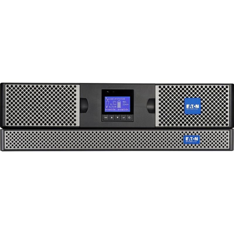 Eaton 9PX 1500VA 1350W 208V Online Double-Conversion UPS - C14 input, 8 C13, Outlets, Lithium-ion Battery, Cybersecure Network Card Option, 2U Rack/Tower - Thumbnail 3