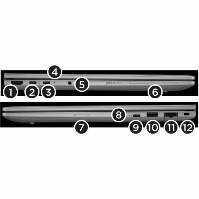 SMART BUY ZBOOK 8 G1I 14 U9 285H 14 64GB/1T PC - Thumbnail 4
