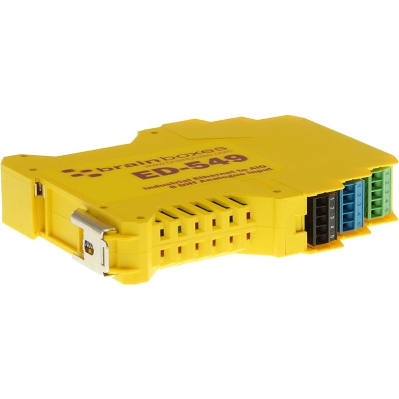Brainboxes - Ethernet to 8 Analogue Inputs + RS485 Gateway - Thumbnail 4