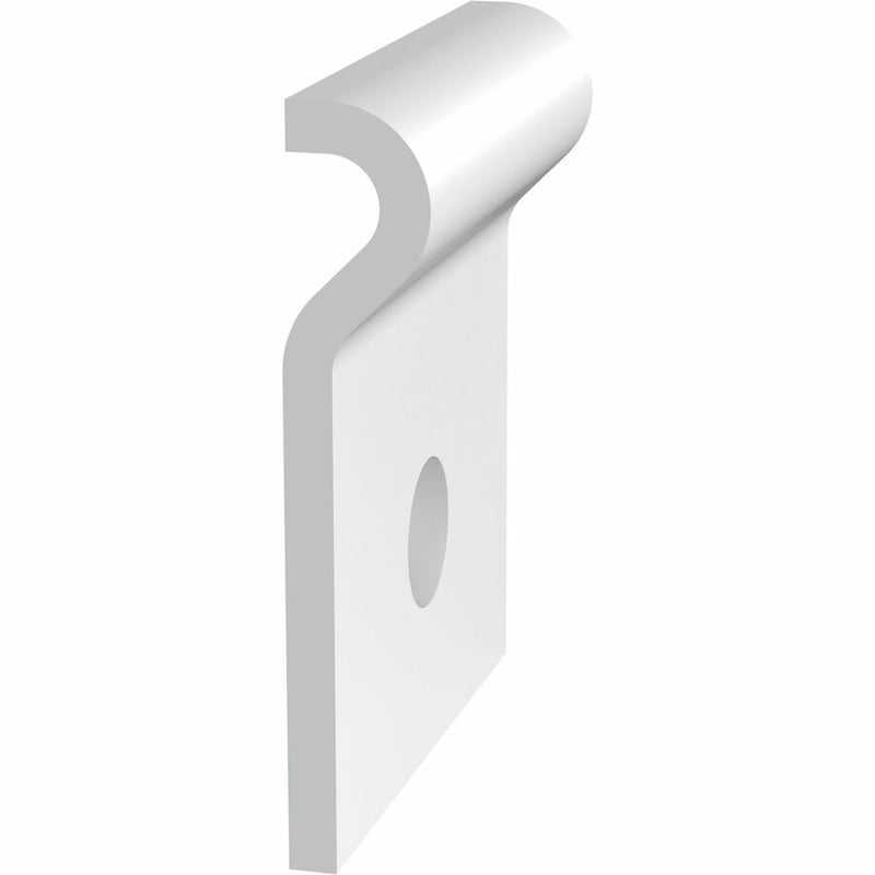Panduit Wire Basket Vertical Wall Mount Bracket, White - Thumbnail 3
