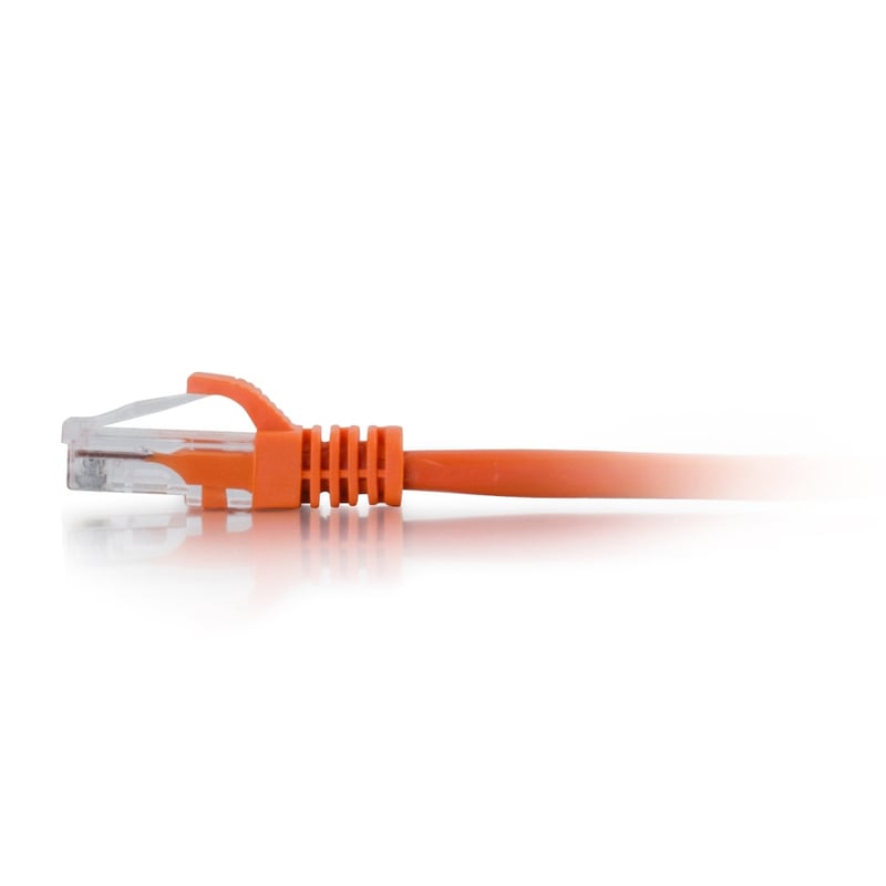 3FT CAT6A SNAGLESS UTP CABLE-ORANGE - Thumbnail 3