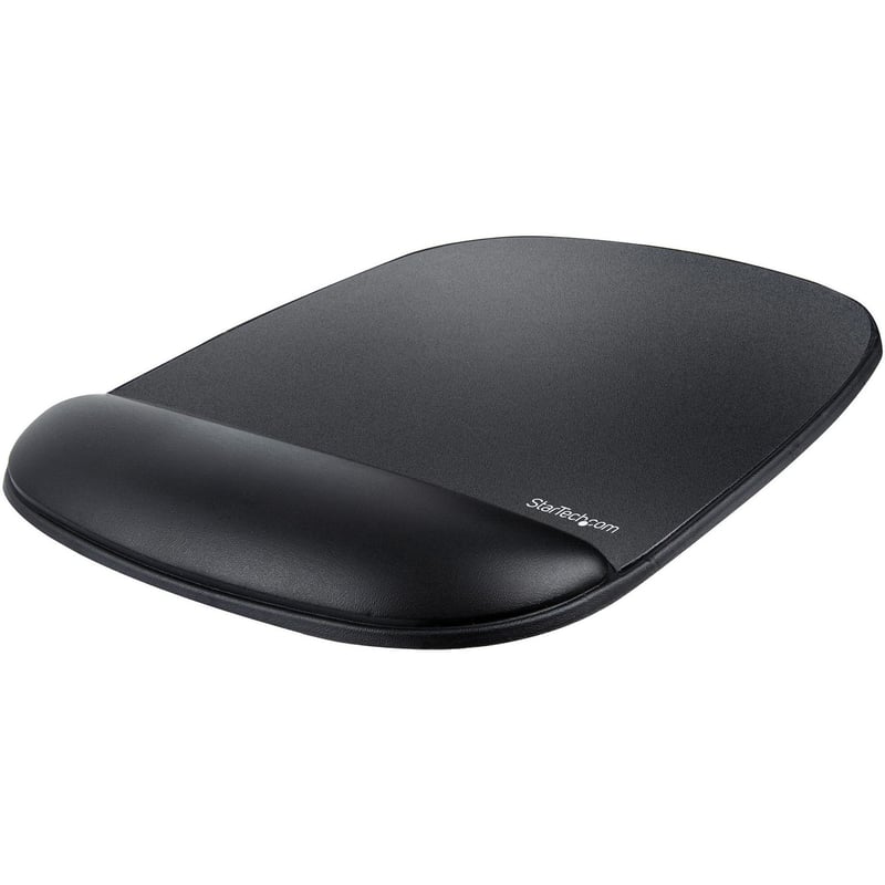 StarTech.com Mouse Pad with Hand rest, 6.7x7.1x 0.8in (17x18x2cm), Ergonomic Mouse Pad w/ Wrist Support, Non-Slip PU Base, Gel Mouse Pad - Thumbnail 1