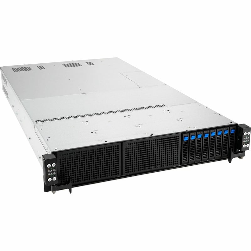 Asus RS720Q-E11-RS8U-3WSTEVHS Barebone System - 2U Rack-mountable - Socket LGA-4677 - 2 x Processor Support - Thumbnail 1