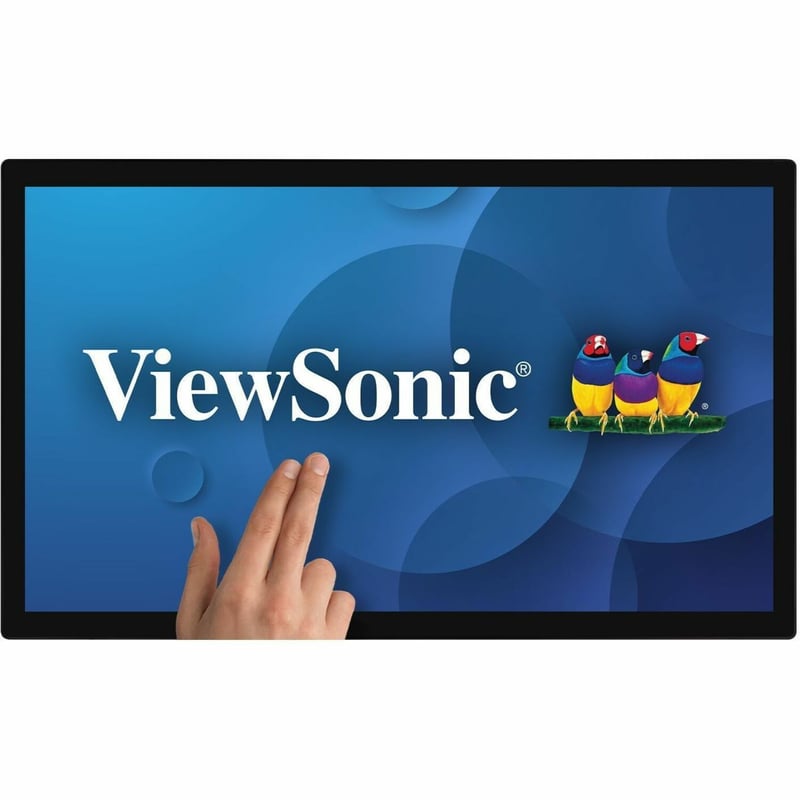 ViewSonic TD3207 - 1080p Touch Screen Monitor with 24/7 Operation, HDMI, DisplayPort, RS232 - 450 cd/m - 32" - Thumbnail 1