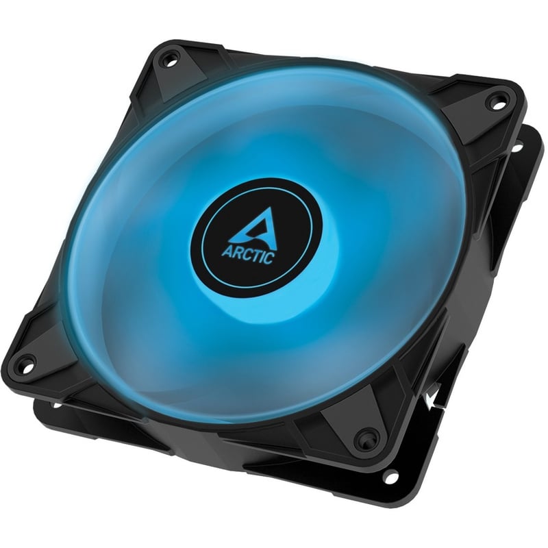 Arctic P12 PWM PST RGB 0dB Semi-Passive 120 mm Case Fan with RGB - 1 Pack - Thumbnail 2