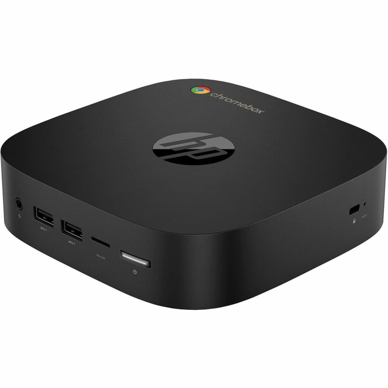 HP Chromebox Enterprise G4 Chromebox - Intel Celeron 7305 - 4 GB - 64 GB Flash Memory Capacity - Desktop Mini - Thumbnail 1