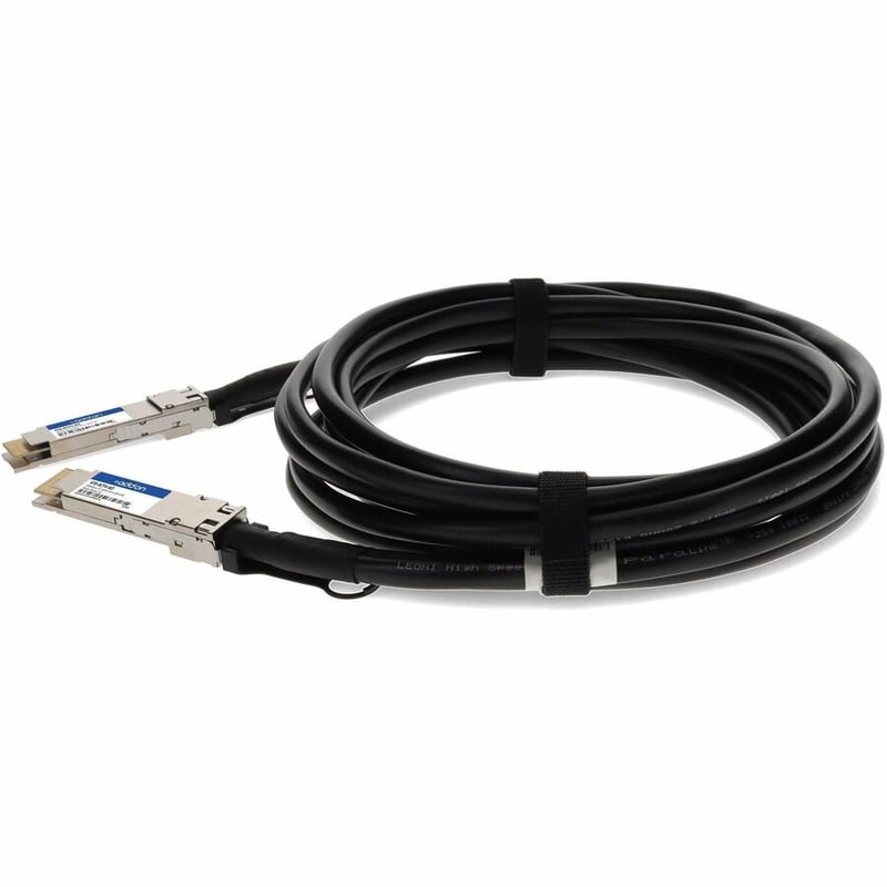 AddOn Dell® 470-ACYV Compatible TAA Compliant 200GBase-CU QSFPDD Direct Attach Cable (Passive Twinax, 3m) - Thumbnail 2