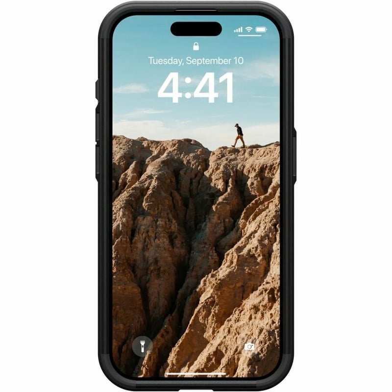 Urban Armor Gear Civilian iPhone 15 Pro Case - Black - Thumbnail 3