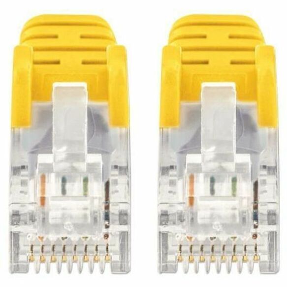 CAT6 U/UTP SLIM NETWORK PATCH CABLE, 3 FT., YELLOW - Thumbnail 3
