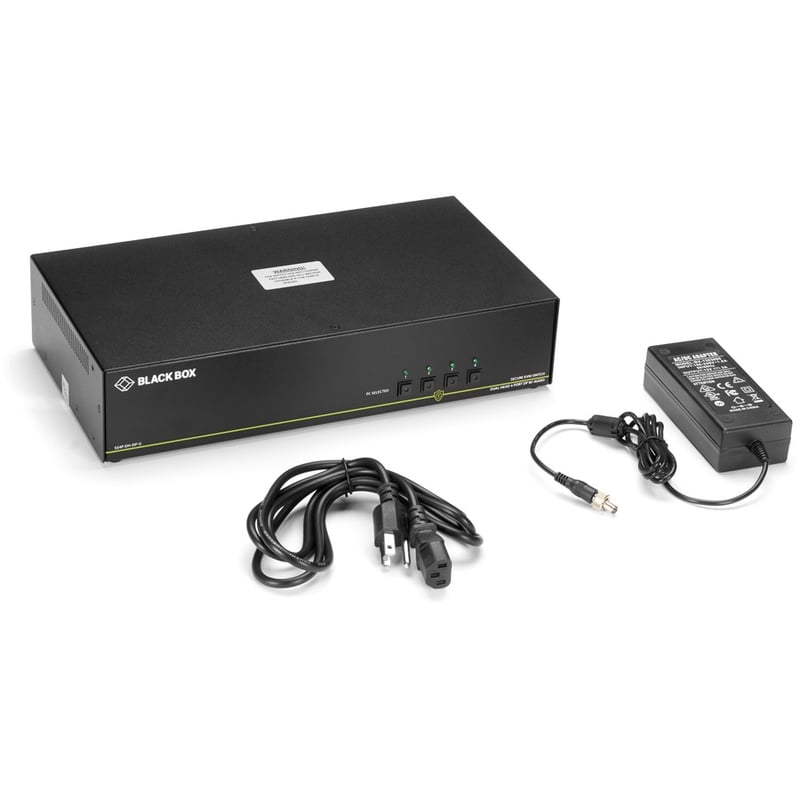 Black Box NIAP 3.0 Secure 4-Port Dual-Head HDMI KVM Switch - Thumbnail 3