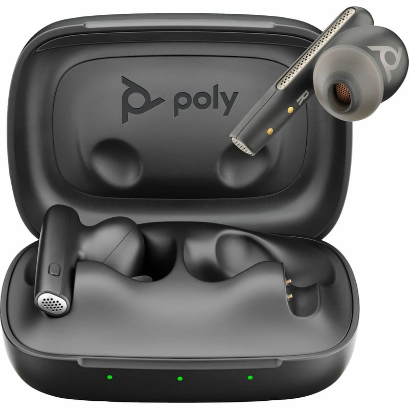 Poly Charging Case Poly Earbud - Black - Thumbnail 1