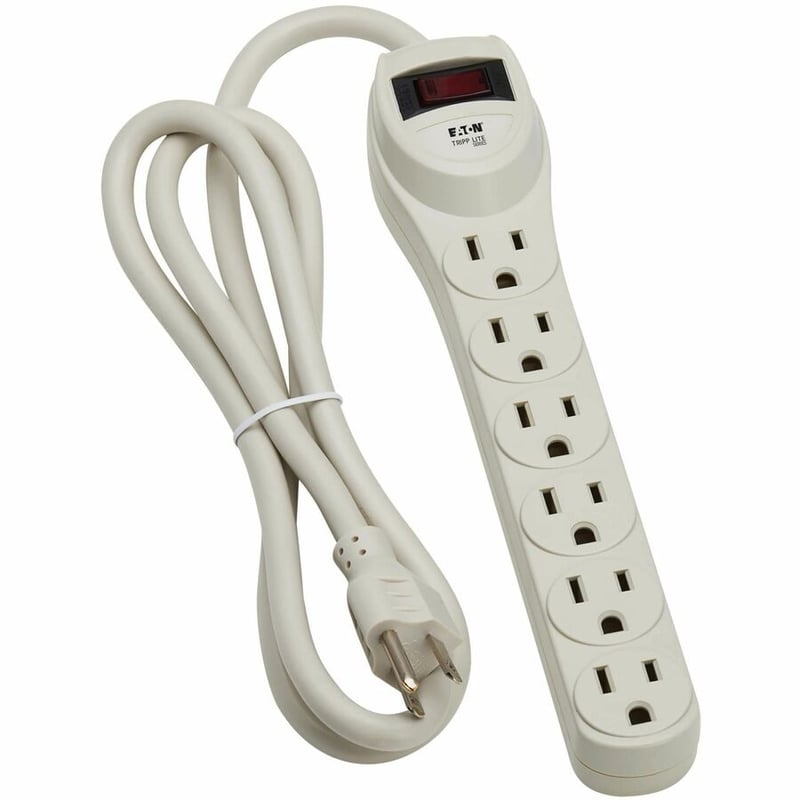 Tripp Lite by Eaton Waber Power Strip 6-Outlet Industrial 5-15R 5-15P 4ft Cord 120V - Thumbnail 4
