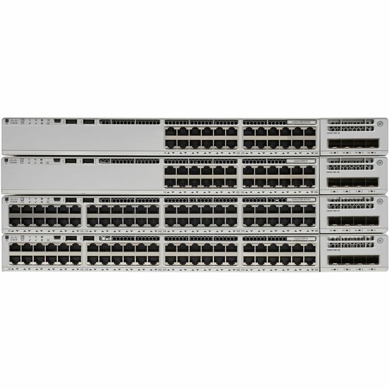 Cisco Catalyst 9200 24-port PoE+ Switch. Network Essentials - Thumbnail 5