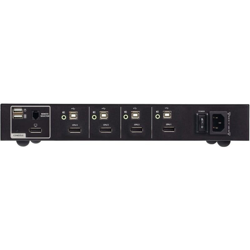 ATEN 4-Port USB DisplayPort Secure KVM Switch (PSD PP v4.0 Compliant) - Thumbnail 2