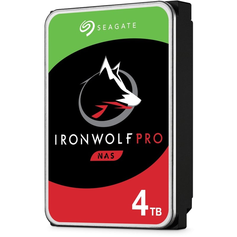 Seagate IronWolf Pro ST4000NE0025 4 TB Hard Drive - 3.5" Internal - SATA (SATA/600) - Conventional Magnetic Recording (CMR) Method - Thumbnail 2