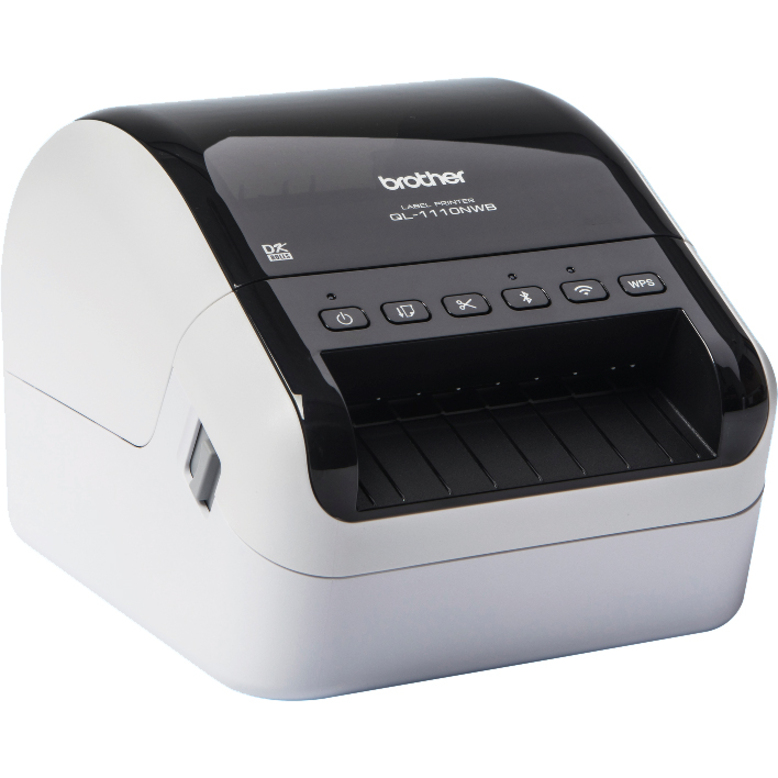 Brother QL-1110NWB Desktop Direct Thermal Printer - Monochrome - Label Print - USB - Bluetooth - Wireless LAN - Thumbnail 2
