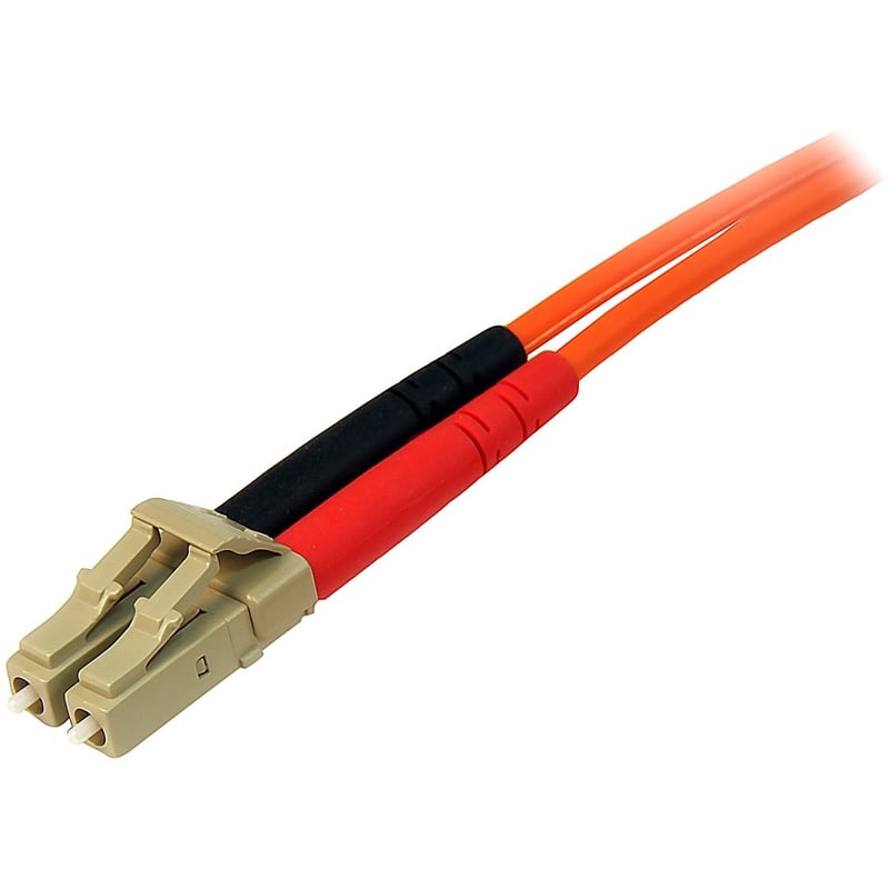 StarTech.com 1m Fiber Optic Cable - Multimode Duplex 50/125 - LSZH - LC/LC - OM2 - LC to LC Fiber Patch Cable - Thumbnail 2