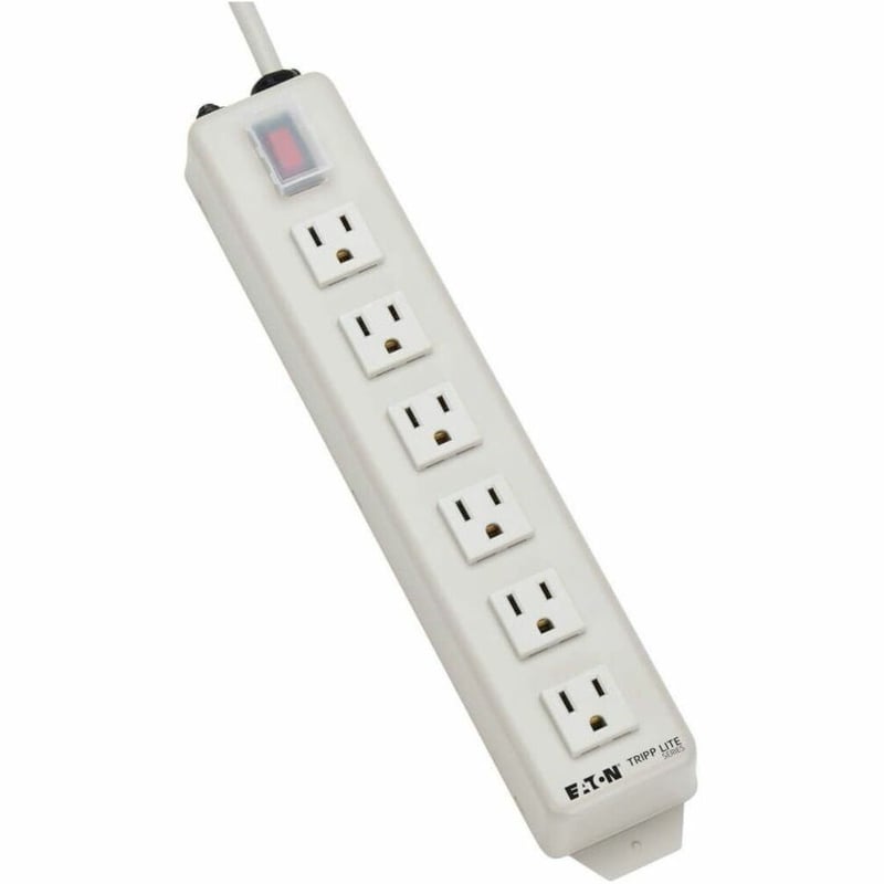 Tripp Lite by Eaton Power It! 6-Outlet Power Strip 6 ft. (1.83 m) Cord Power Switch Cover - Thumbnail 1
