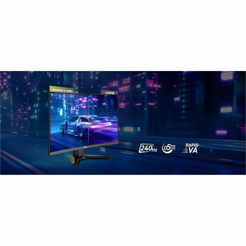 MAG 274CF X24 27IN RAPID VA 1920X1080 FHD 240HZ - Thumbnail 4