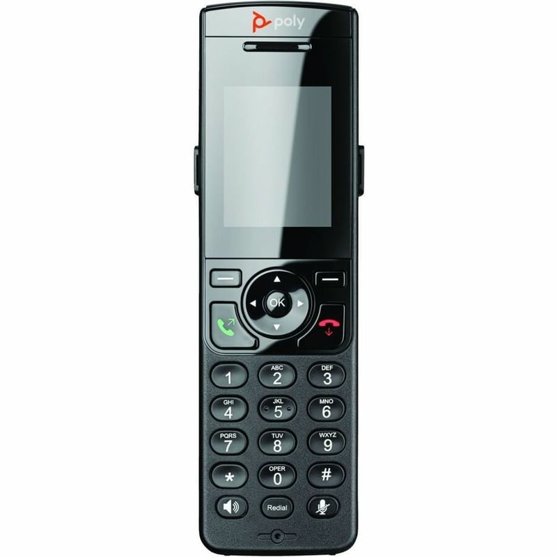 Poly VVX D230 DECT Phone Handset and Charging Cradle with Power Supply - Thumbnail 2