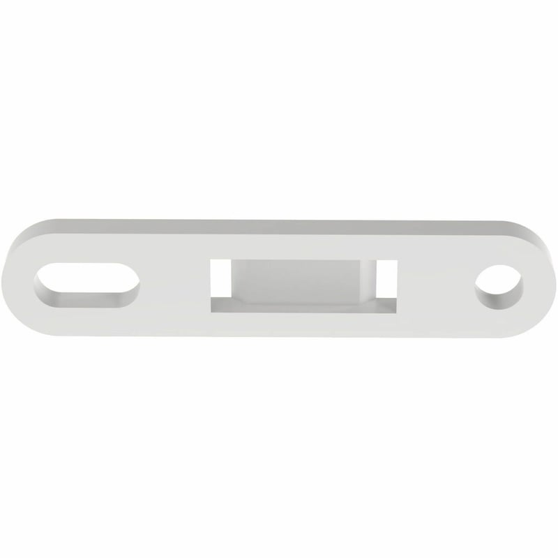 Panduit TP4H-D Cable Tie Mount, Natural, PA 6.6, Screw, 3.08x0.62" , PK500 - Thumbnail 1