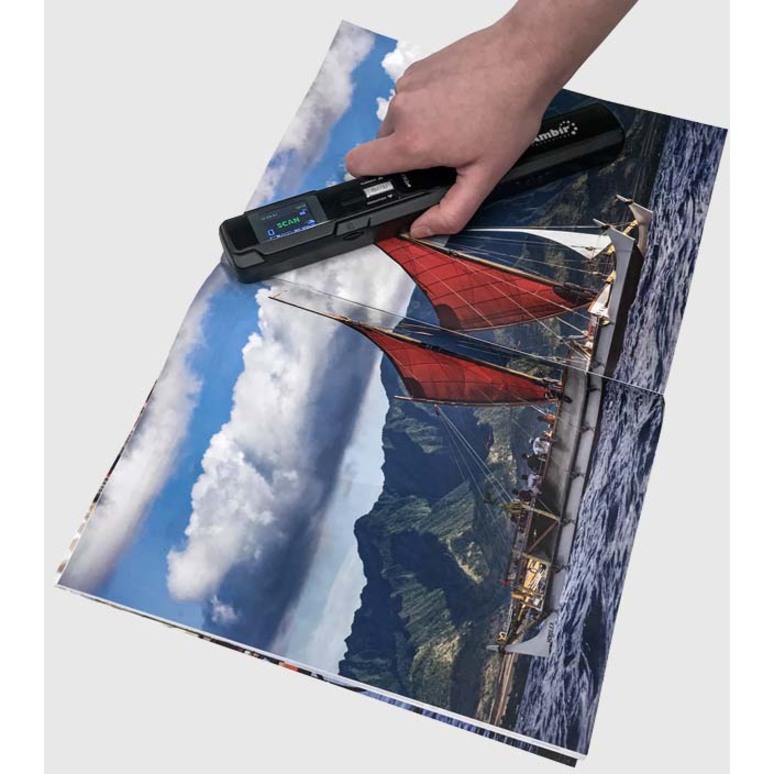 Ambir TravelScan Pro Cordless Handheld Scanner - 900 dpi Optical - Thumbnail 4