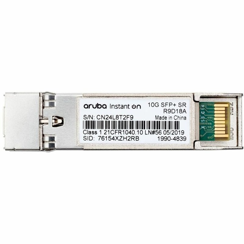 Aruba Instant On 10G SFP+ LC SR 300m OM3 MMF Transceiver - Thumbnail 2
