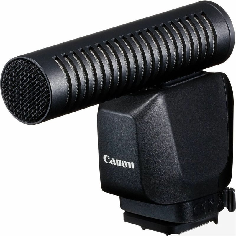 Canon DM-E1D Wired/Wireless Microphone for Video, Vlog, Camera - Black - Thumbnail 1