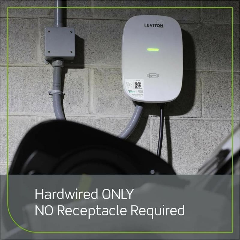48 AMP HARDWIRED EV CHARGER W/ 4G/ LCD - Thumbnail 2